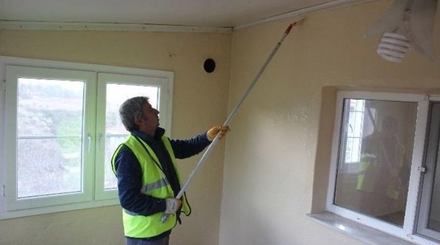 G&ouml;k&ccedil;ealan Camii&rsquo;nin Boyası Da Belediyeden
