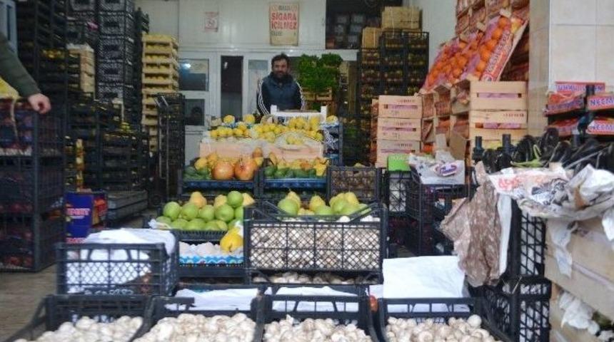 Yoğun Kar Yağışı, Sebze Meyve Halini De Etkiledi