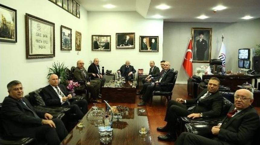 Ankara Sanayi Odası’ndan Ato Yönetimi’ne “hayırlı Olsun” Ziyareti