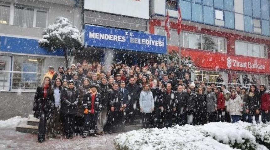 Menderes’te Kar Önlemi