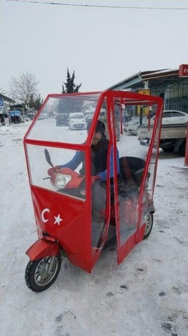 Engelli Vatandaşlar Soğuk Geçirmez Branda İle Korunacak 1