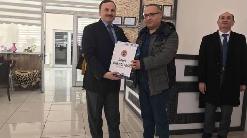 Soma Belediyesi Gazetecileri Onurlandırdı