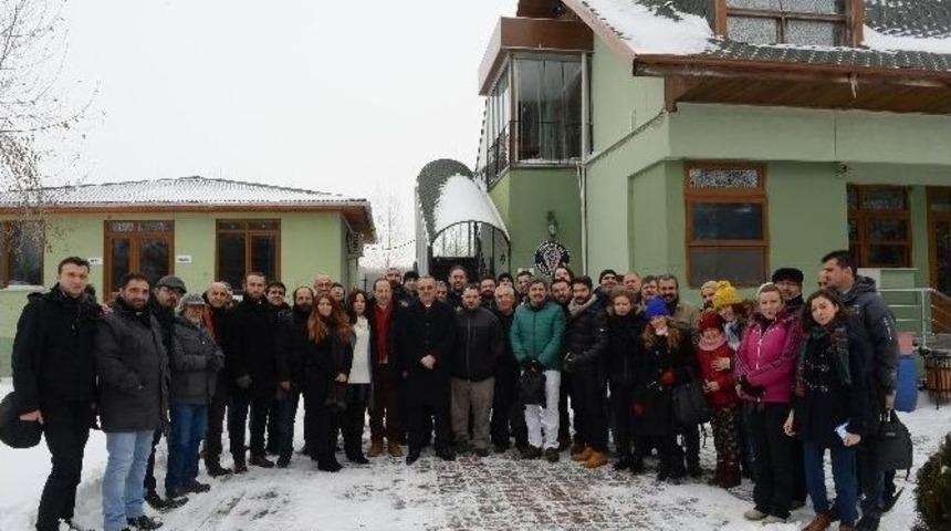 Edirne Valisi &Ouml;zdemir, Basın Mensuplarıyla Bir Araya Geldi