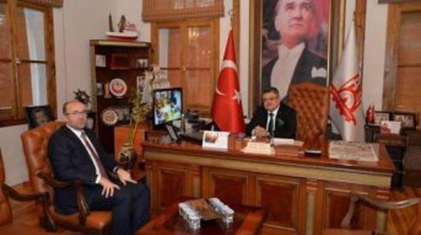 Eldemir&rsquo;den Başkan Yağcı&rsquo;ya Ziyaret