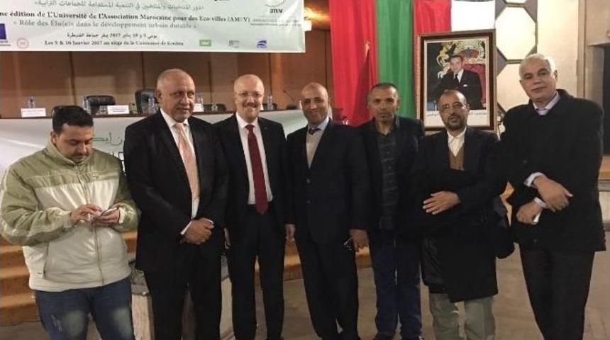 Başkan Kafaoğlu Anadolu&rsquo;nun Sesini Fas&rsquo;ta Duyurdu