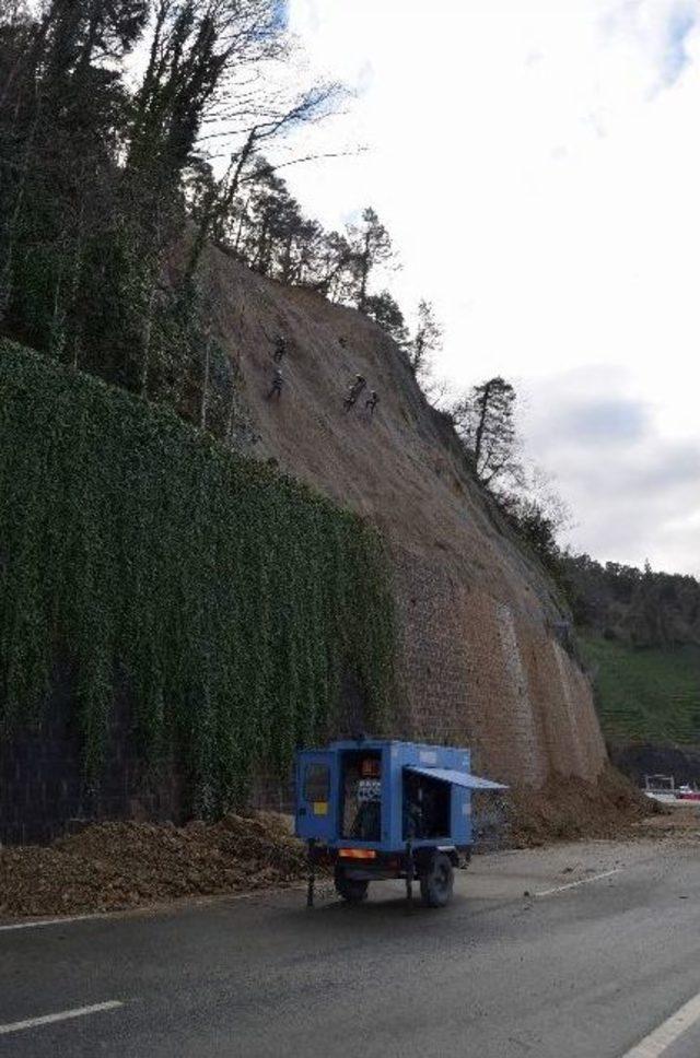 Trabzon’un Sürmene İlçesindeki Heyelan