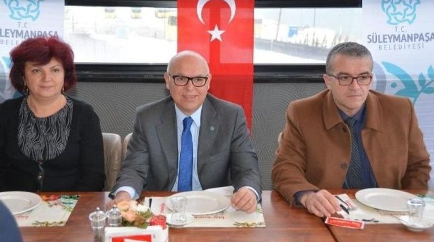 Başkan Eşkinat Gazetecilerle Kahvaltıda Bir Araya Geldi