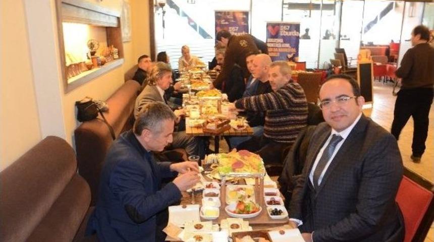 67 Burda Avm Y&ouml;netimi Gazetecileri Ağırladı