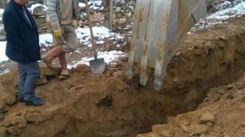 Alanyolu İ&ccedil;me Suyu &Ccedil;alışmaları Başladı