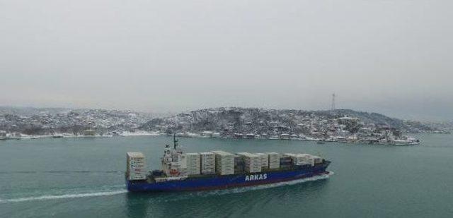 İstanbul Boğazı ndan Kar Manzaraları 2