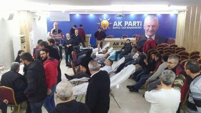 Ak Parti Kepez’den Anlamlı Bağış 1