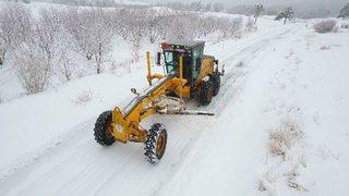 Denizli Büyükşehir, 13 İlçede Karla Mücadele Ediyor
