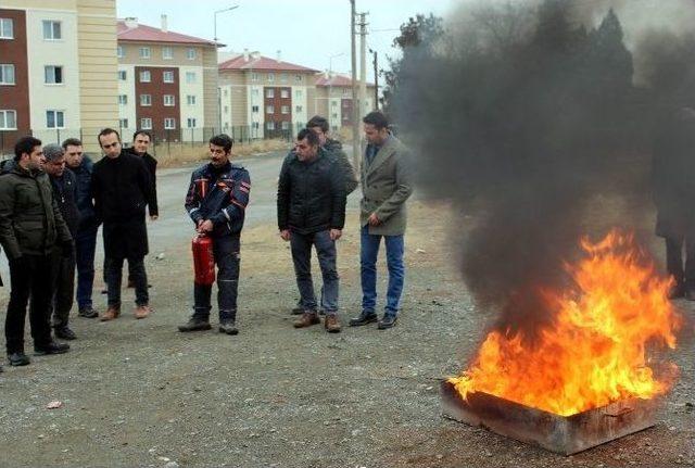 Deprem Ve Yangın Tatbikatı Eğitimi Verildi