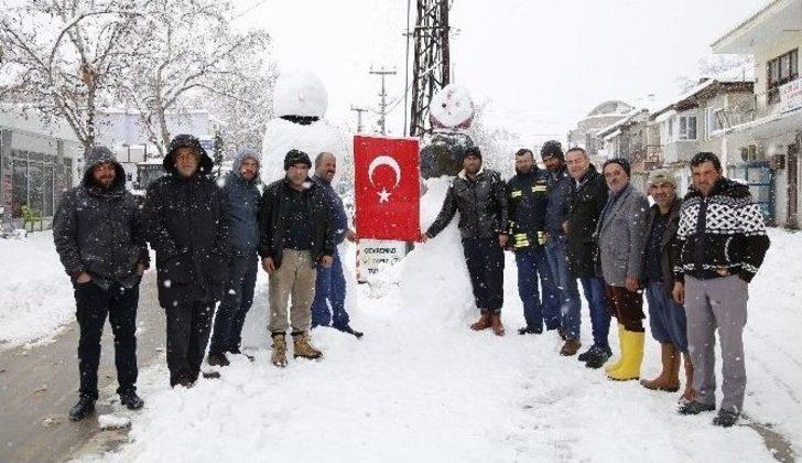 Döşemealtı Beyaza Büründü G1