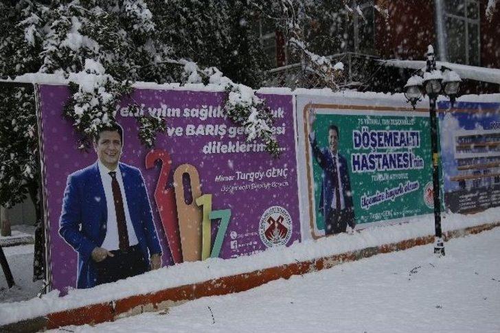 Döşemealtı Beyaza Büründü G3