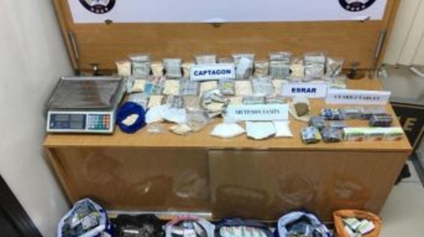 Mersin&rsquo;de Uyuşturucu Operasyonu