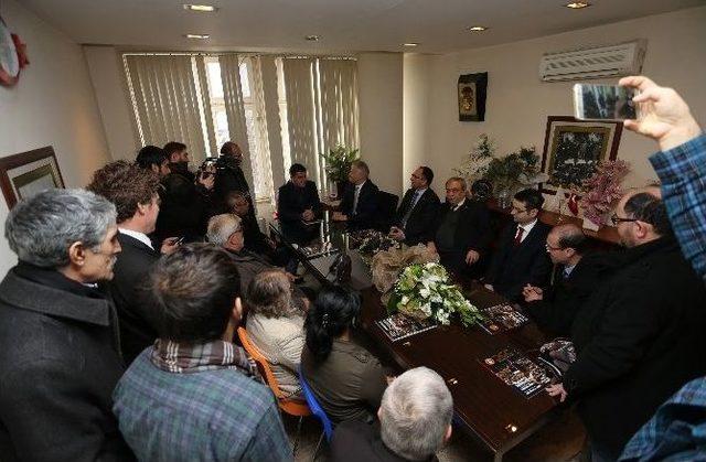 Başkan Zolan&rsquo;dan Gazetecilere Ziyaret 1