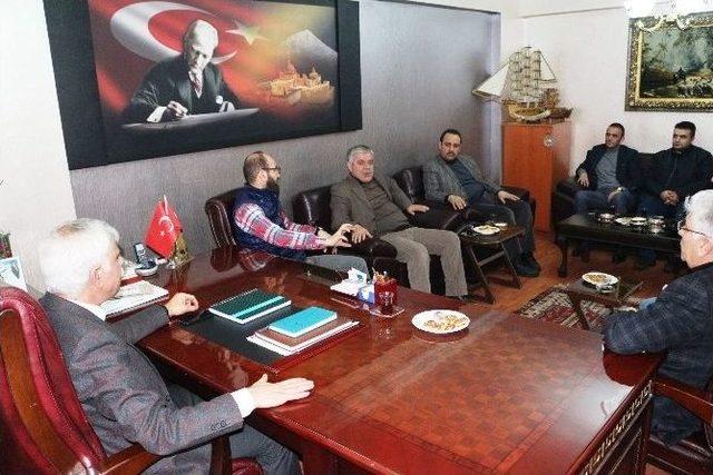 Başkan Atmaca&rsquo;dan Agc&rsquo;ye Ziyaret 1