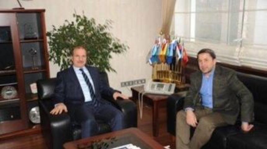 Stso Başkanı Kuzu, Tse Başkanı Korkmaz&rsquo;ı Ziyaret Etti