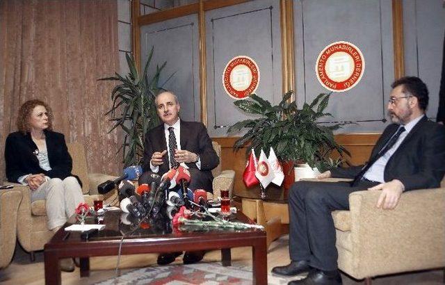 Kurtulmuş, Pmd’yi Ziyaret Etti