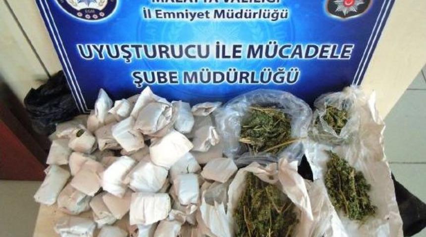Malatya'da Uyuşturucu Operasyonu