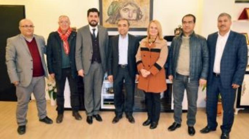 Şanlıder&rsquo;den Gazeteciler Cemiyetine Ziyaret