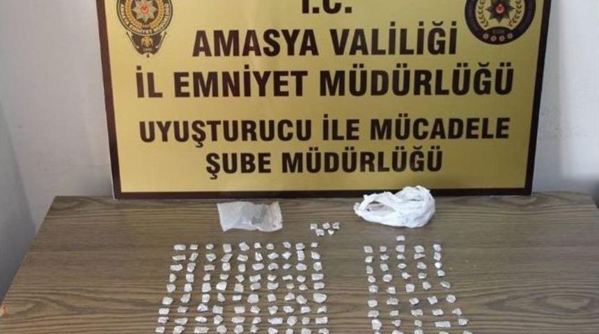Amasya Polisinden Uyuşturucu Operasyonları: 8 Tutuklama