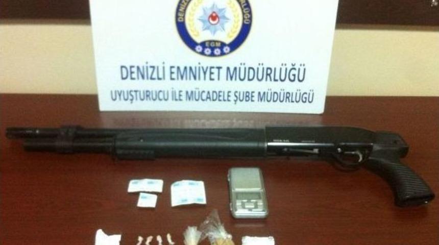 Denizli&rsquo;de Uyuşturucu Operasyonu: 4 Tutuklama
