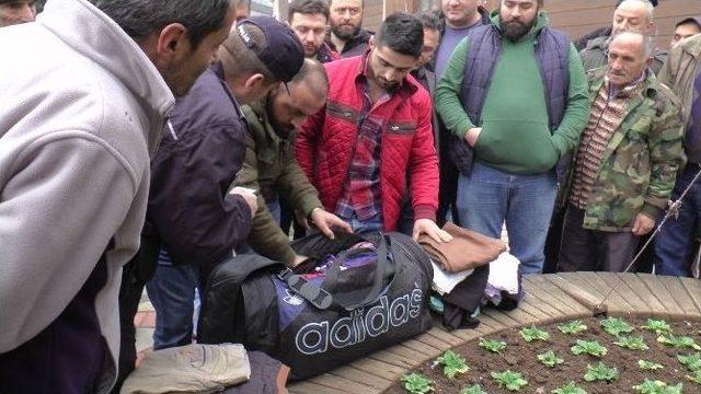 Ş&uuml;pheli Valizin Sahibine Vatandaş Tepkisi 1
