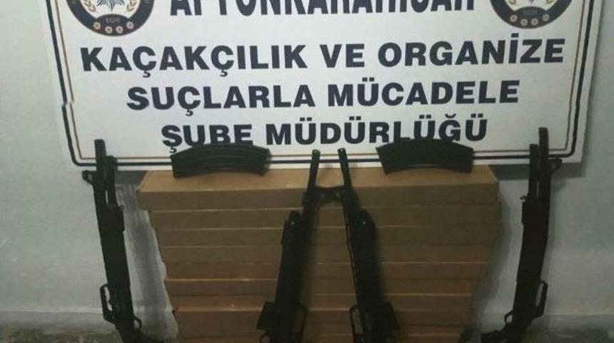 Kargodan Ka&ccedil;ak T&uuml;fek &Ccedil;ıktı