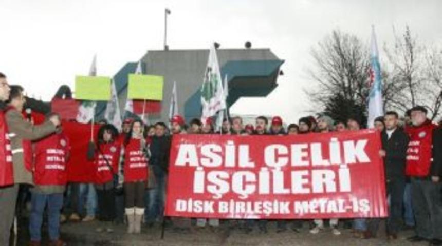 Asil &Ccedil;elik'te Işverenin Teklif Ettiği Zammı Sendika Kabul Etmedi