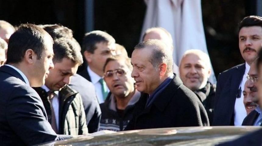 (&ouml;zel Haber) Cumhurbaşkanı Erdoğan Meclis Başkanını Ziyaret Etti