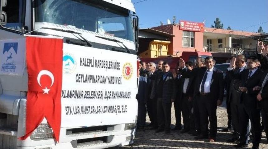 Halepli Muhacirlere "yardım Eli Konvoyu" Yola &Ccedil;ıktı