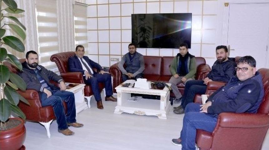 Atilla Basın Mensuplarını Makamında Ağırladı