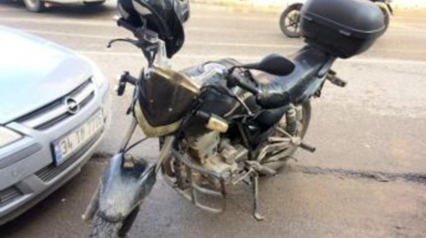 Adıyaman&rsquo;da Motosiklet Kazası: 1 Yaralı