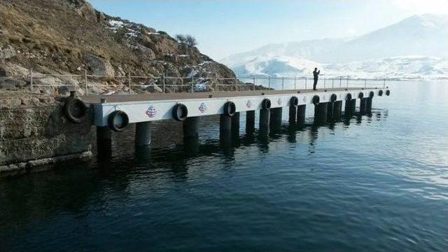 Akdamar Adasının Yeni İskelesi Tamamlandı 1