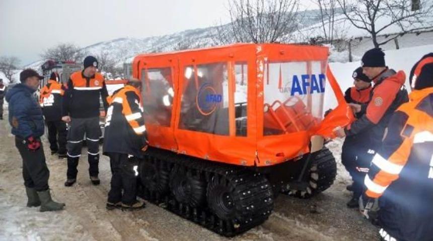 Yaylada Mahsur Kalan 5 Kişiyi Afad Ekibi Kurtardı