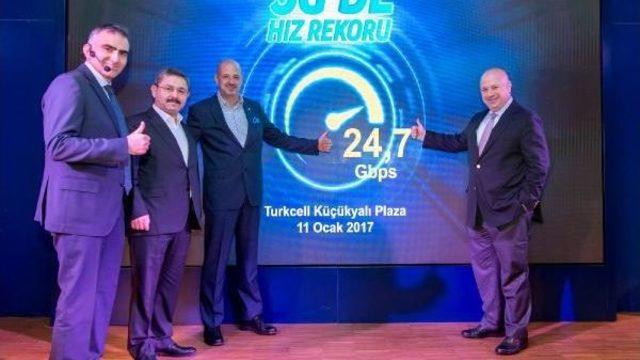 Türkiye’Nin Ilk 5G Testinde 24.7 Gbps Hıza Ulaşıldı