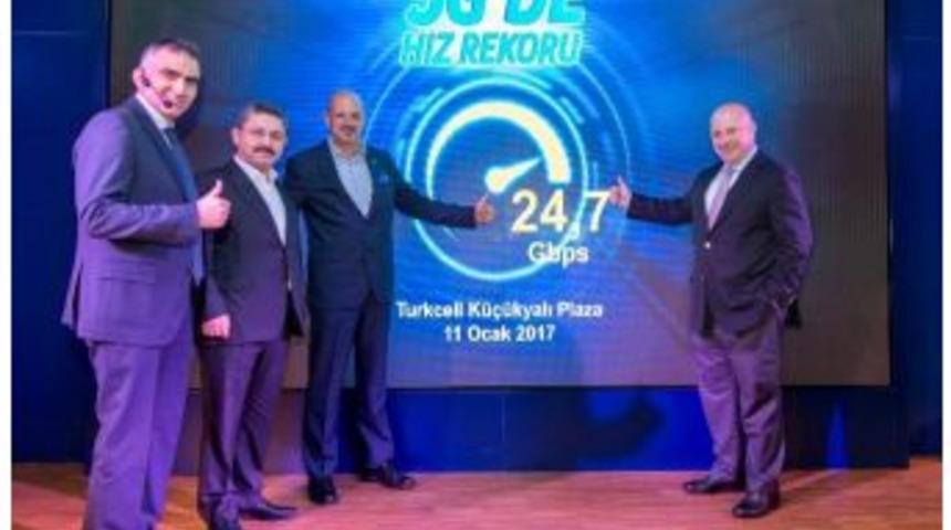 Turkcell, 5g Testinde 24,7 Gbps Hıza Ulaştı
