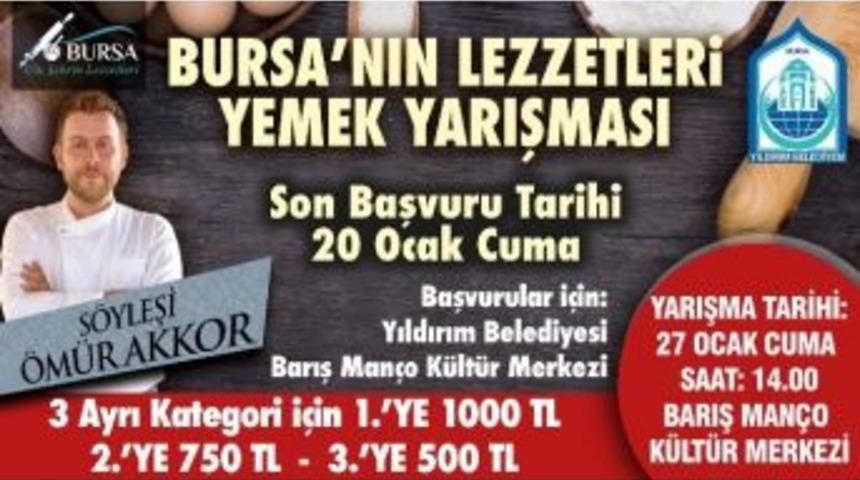 Bursa&rsquo;nın Lezzetleri Yarışıyor