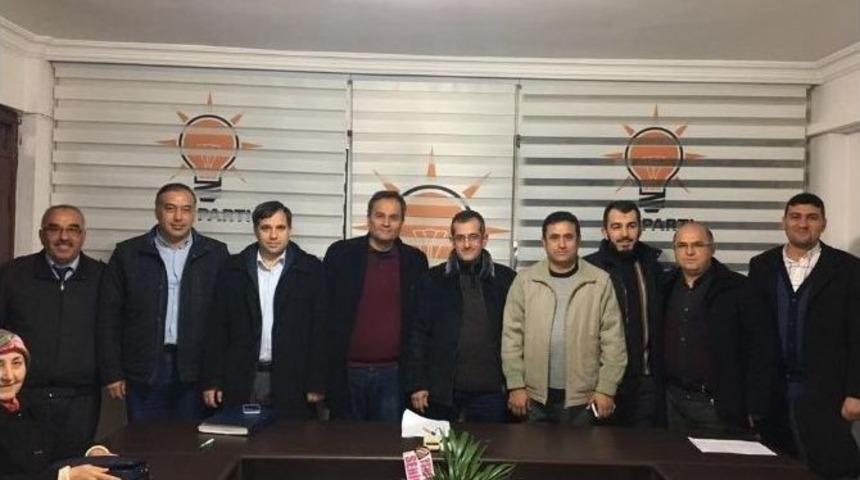 Salihlili Şof&ouml;rlerden Ak Parti Ve Mhp&rsquo;ye Ziyaret