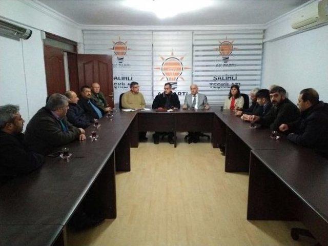 Salihlili Şof&ouml;rlerden Ak Parti Ve Mhp&rsquo;ye Ziyaret 1