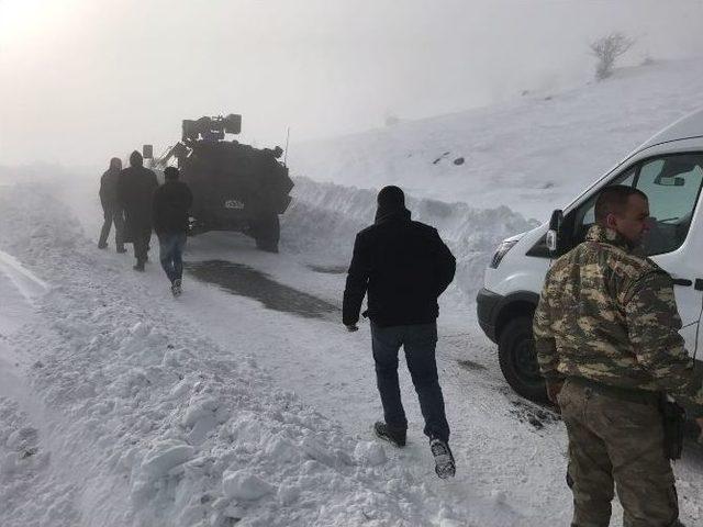 &Ccedil;ığ Altında Kalan Vatandaş Ağır Yaralı Olarak Kurtarıldı 1