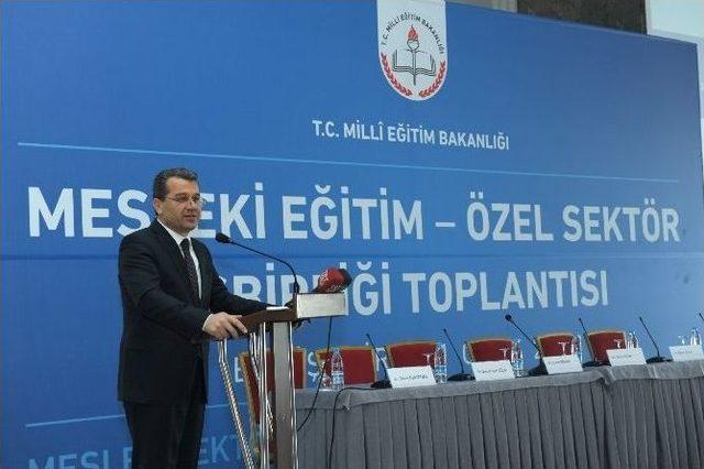 Mesleki Eğitim- &Ouml;zel Sekt&ouml;r İşbirliği Toplantısı Eskişehir&rsquo;de Yapıldı 2