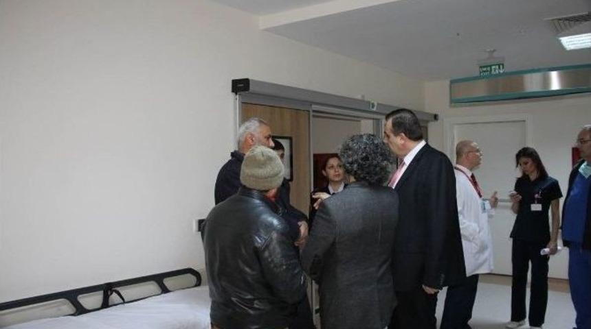 Halep&rsquo;ten Getirilen 6 Yaralı, Polatlı Devlet Hastanesinde Tedavi Altına Alındı