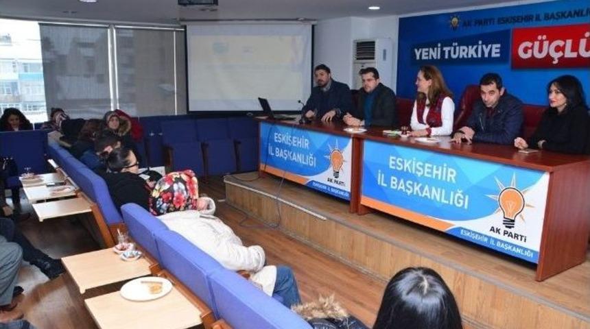 Ak Parti Tepebaşı Tanıtım Ve Medya Mahalle Birim Başkanları Toplantısı Yapıldı