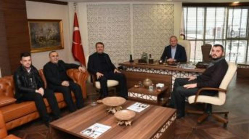 Başkan Keleşe M&uuml;siad Ziyareti