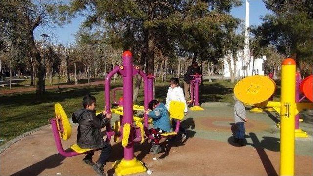 Diyarbakır’da Güneşi Gören Parka Koştu 3