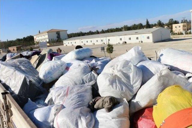 Akçakale Kaymakamlığından Halep’e Yardım