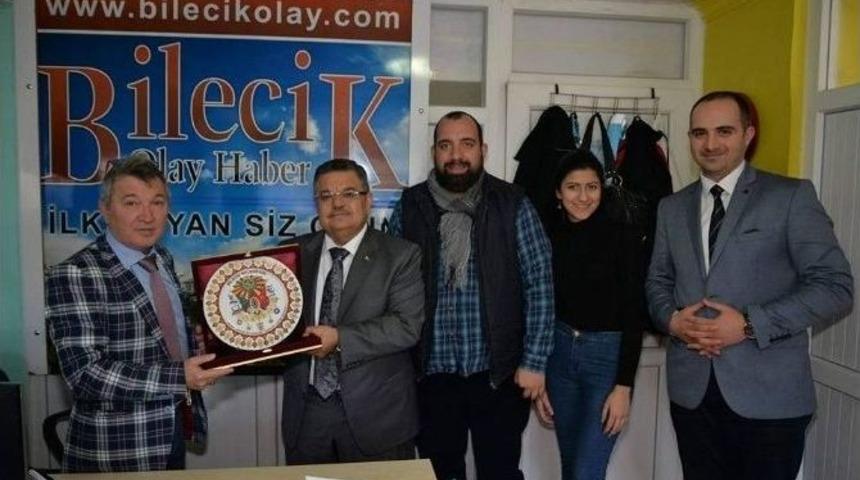 Başkan Yağcı&rsquo;dan İha&rsquo;ya Ziyaret